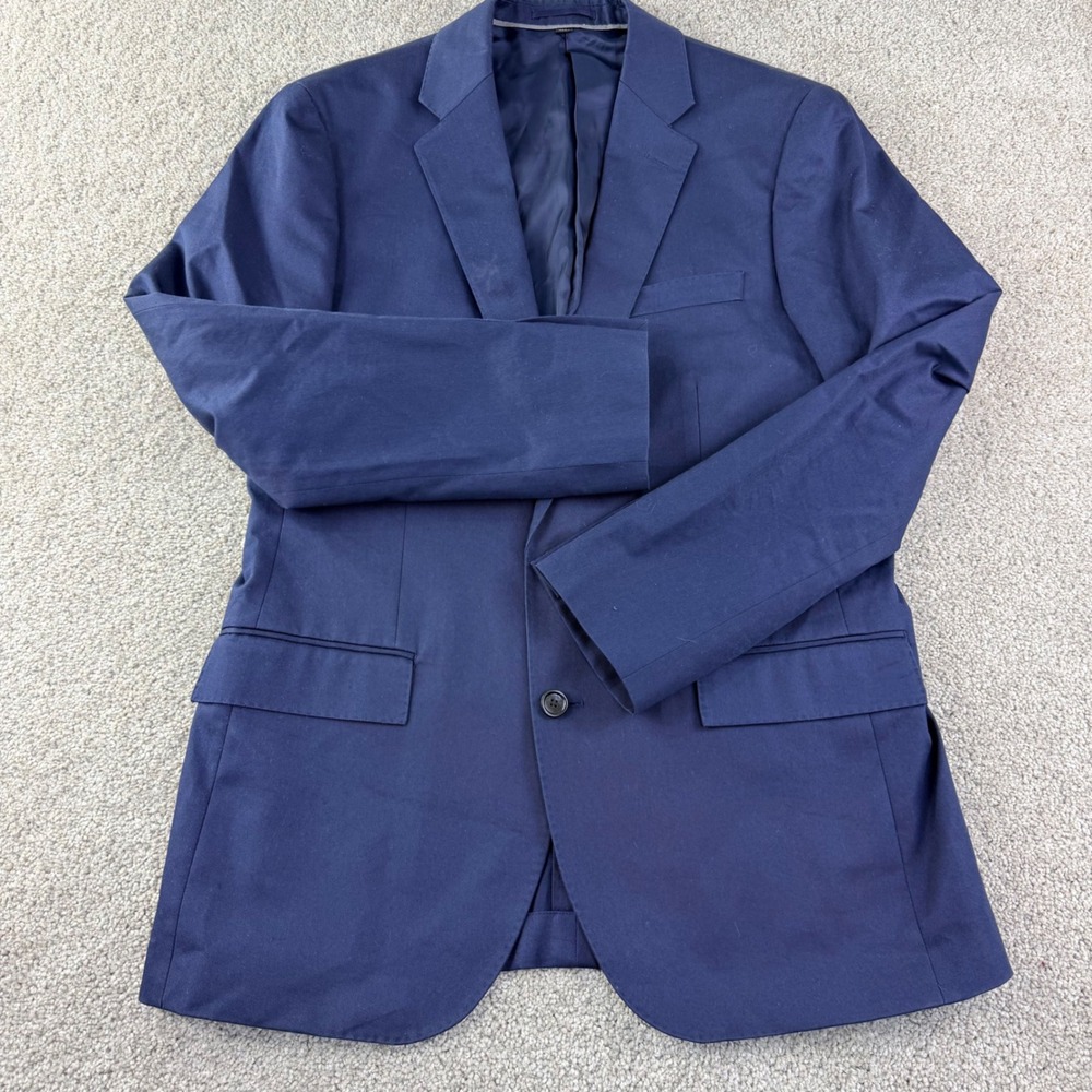 J. Crew Ludlow Slim Fit Duca Visconti Italian Cotton Sport Coat IvyLeague Preppy